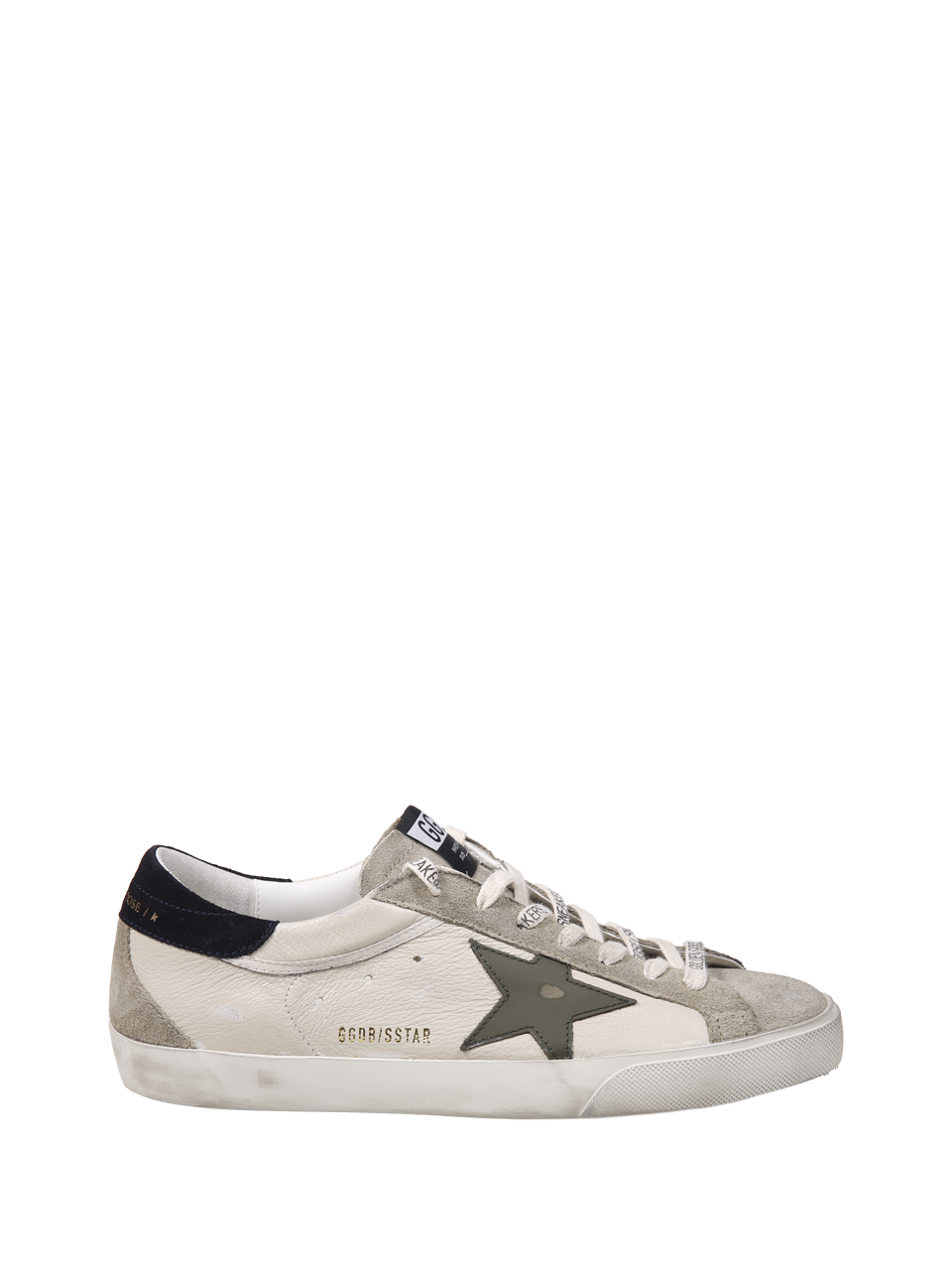UOMO GOLDEN GOOSE SNEAKER SUPER STAR IN PELLE NUDE 
