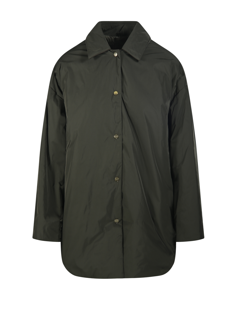WOMAN MAXMARA THE CUBE GREEN POLYESTER CARLOTTA QUILTED SHIRT