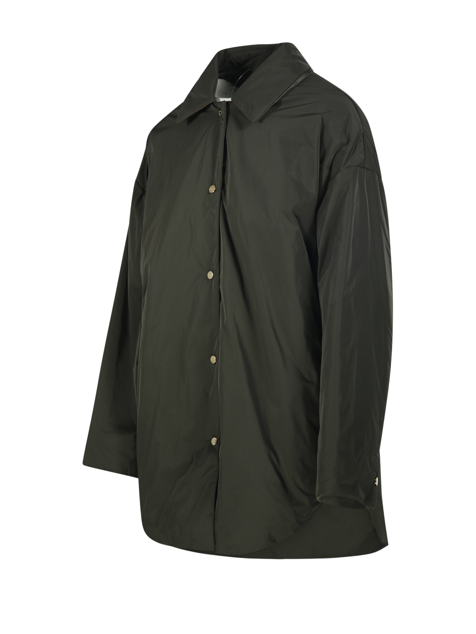 WOMAN MAXMARA THE CUBE GREEN POLYESTER CARLOTTA QUILTED SHIRT