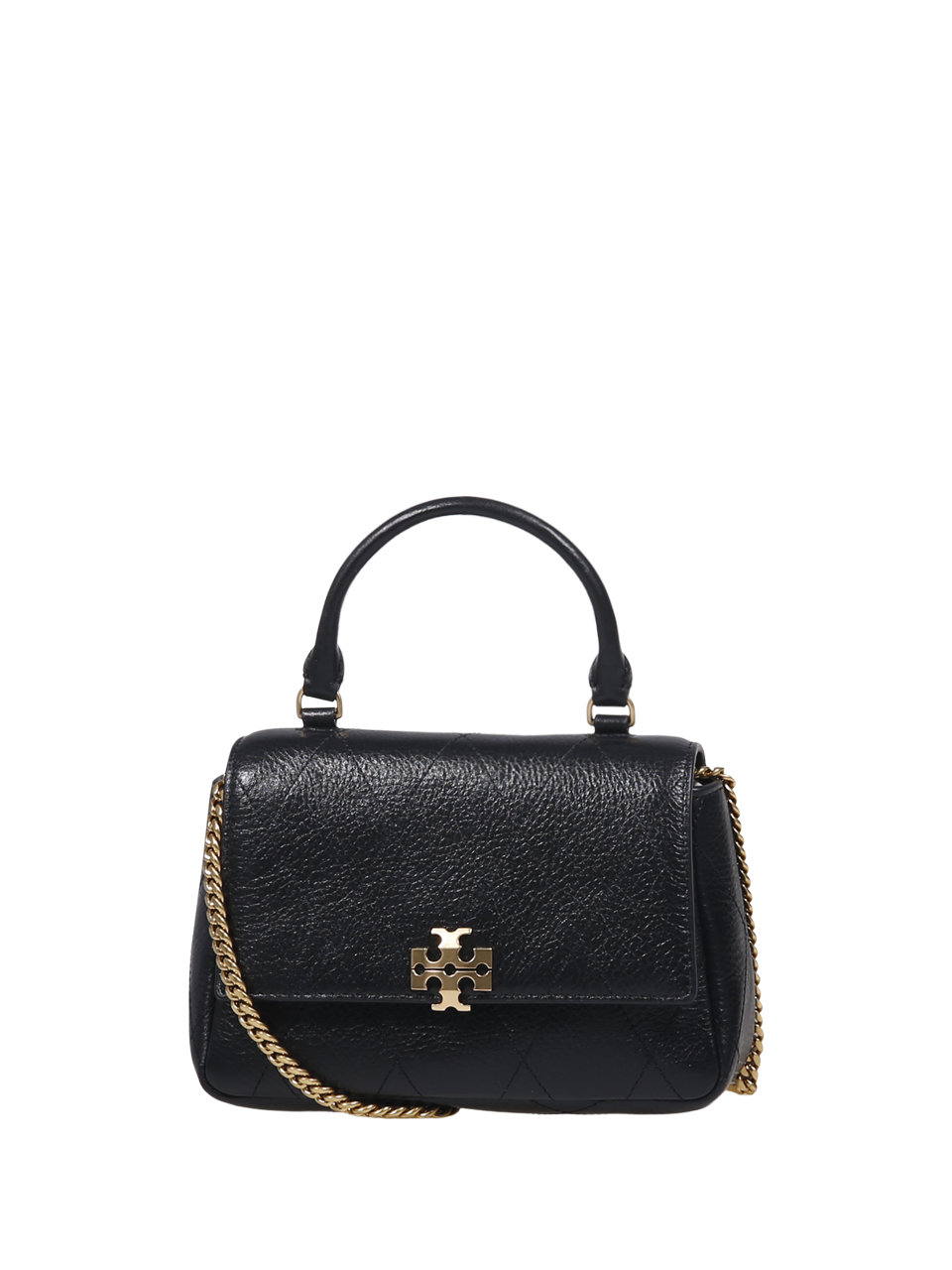 DONNA TORY BURCH PORTAFOGLIO A CATENA CHARLIE IN PELLE NERA 