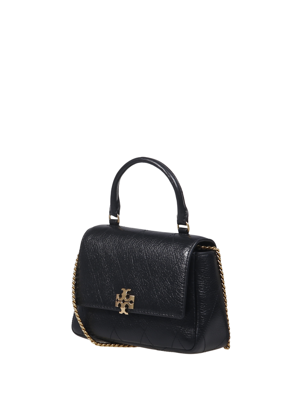 DONNA TORY BURCH PORTAFOGLIO A CATENA CHARLIE IN PELLE NERA 