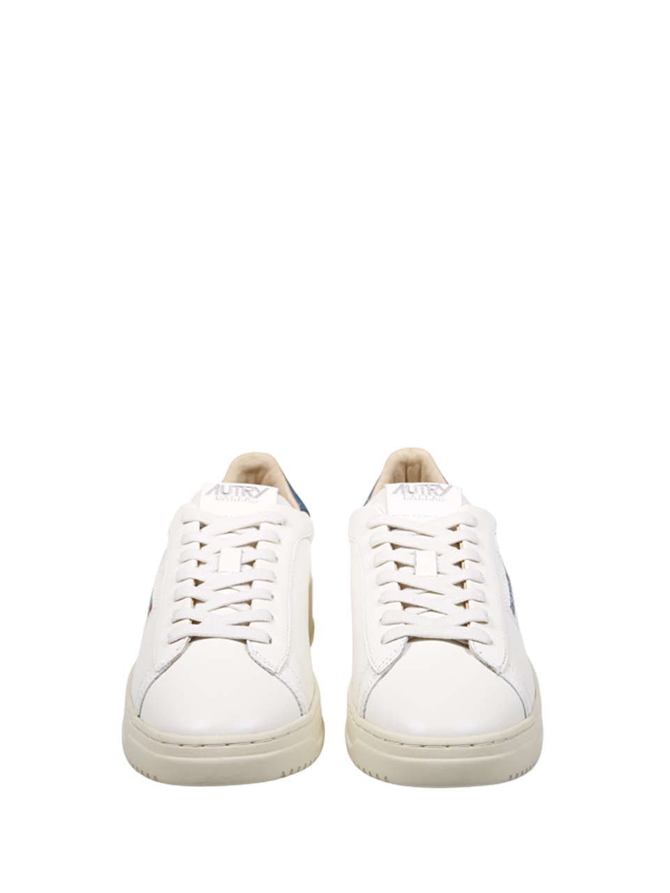 MEN AUTRY WHITE LEATHER DALLAS LOW SNEAKER