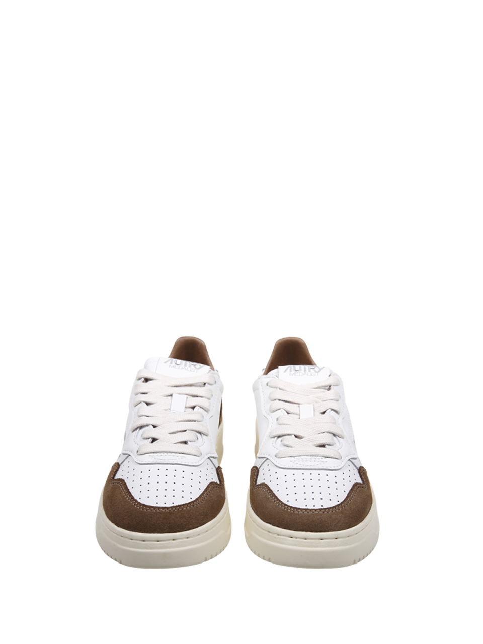 WOMAN AUTRY WHITE LEATHER MEDALIST LOW SNEAKERS 