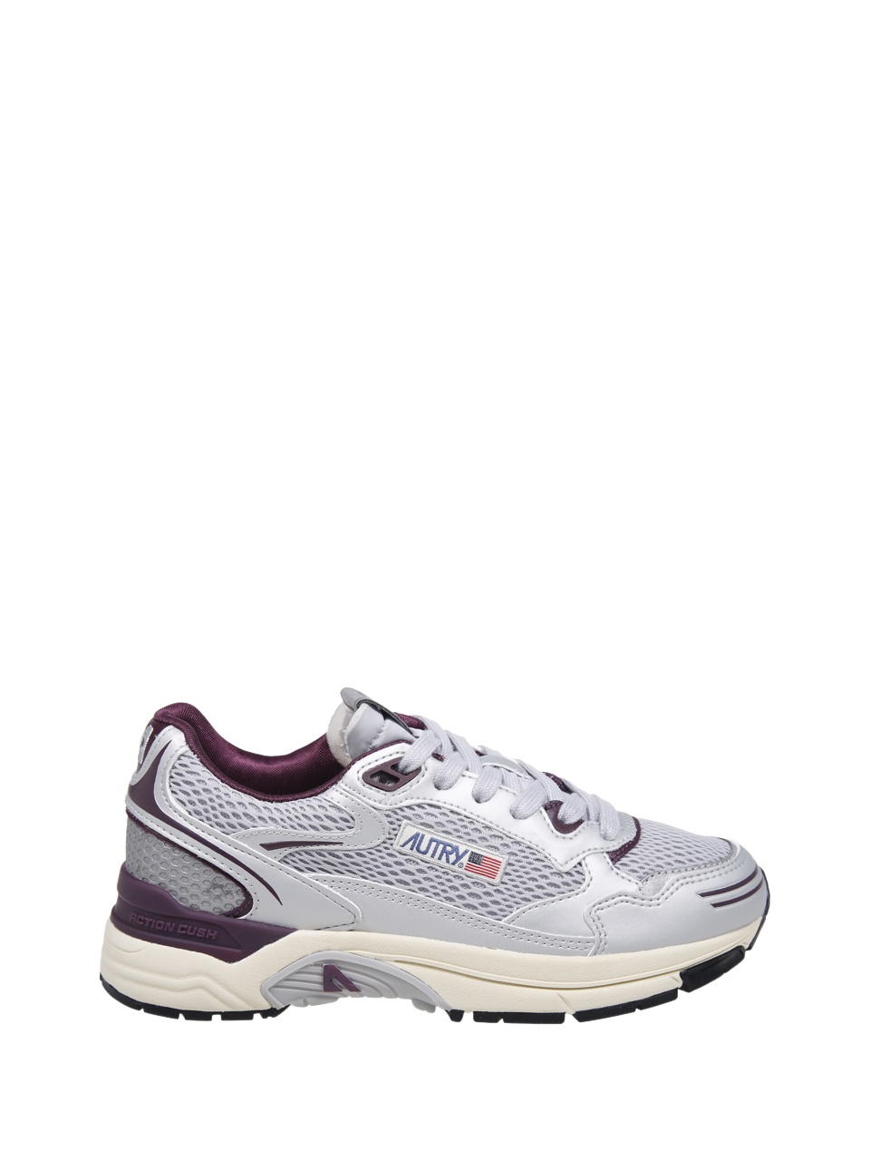WOMAN AUTRY WHITE LEATHER HYPERWAY LOW SNEAKER