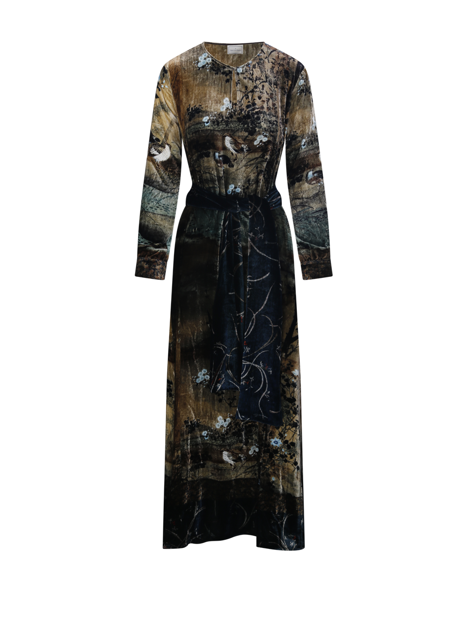 WOMAN PIERRE LOUISE MASCIA BLUE VISCOSE KANPUR DRESS