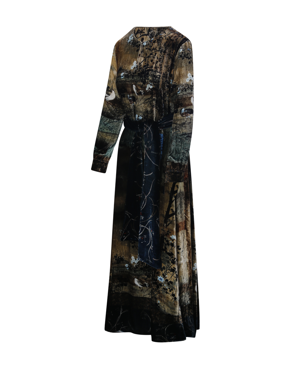 WOMAN PIERRE LOUISE MASCIA BLUE VISCOSE KANPUR DRESS
