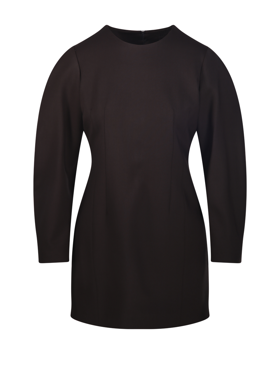 WOMAN PAROSH BROWN WOOL SWEATER