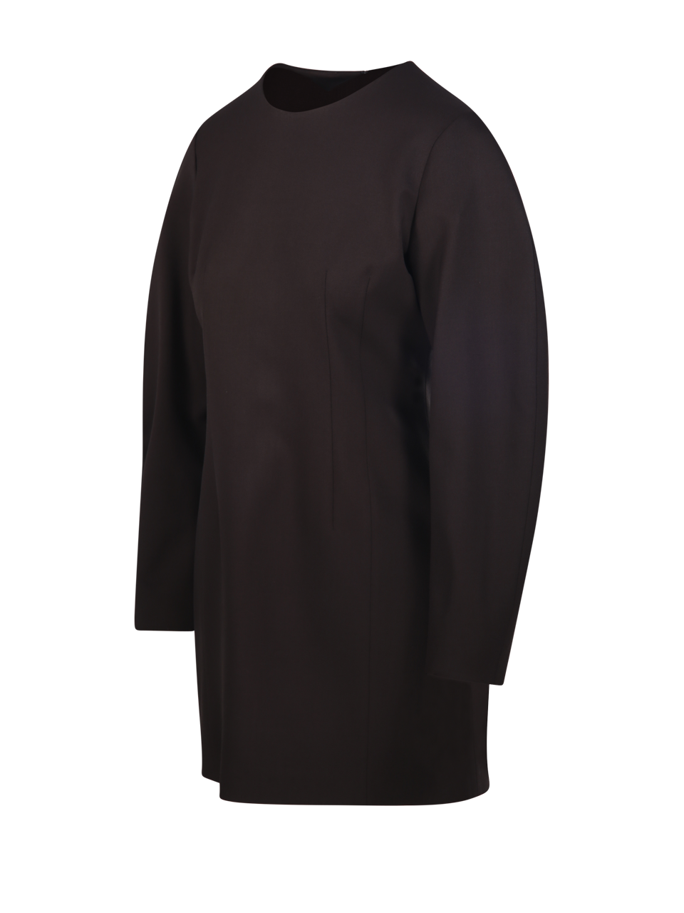 WOMAN PAROSH BROWN WOOL SWEATER
