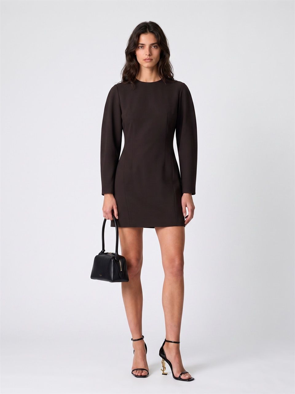 DONNA PAROSH MAGLIONE DI LANA MARRONE 