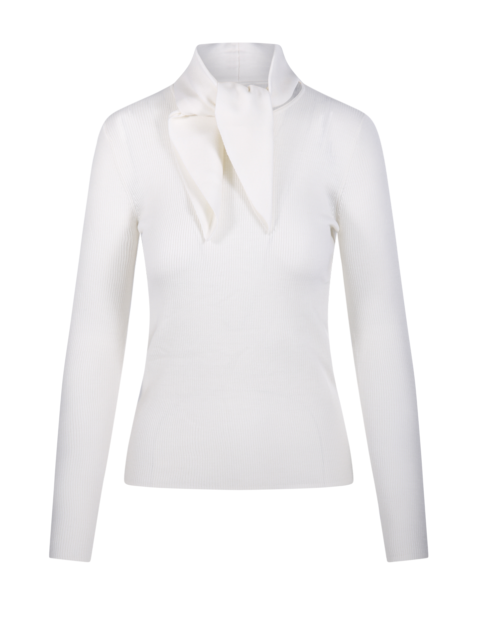 WOMAN PAROSH WHITE WOOL SWEATER