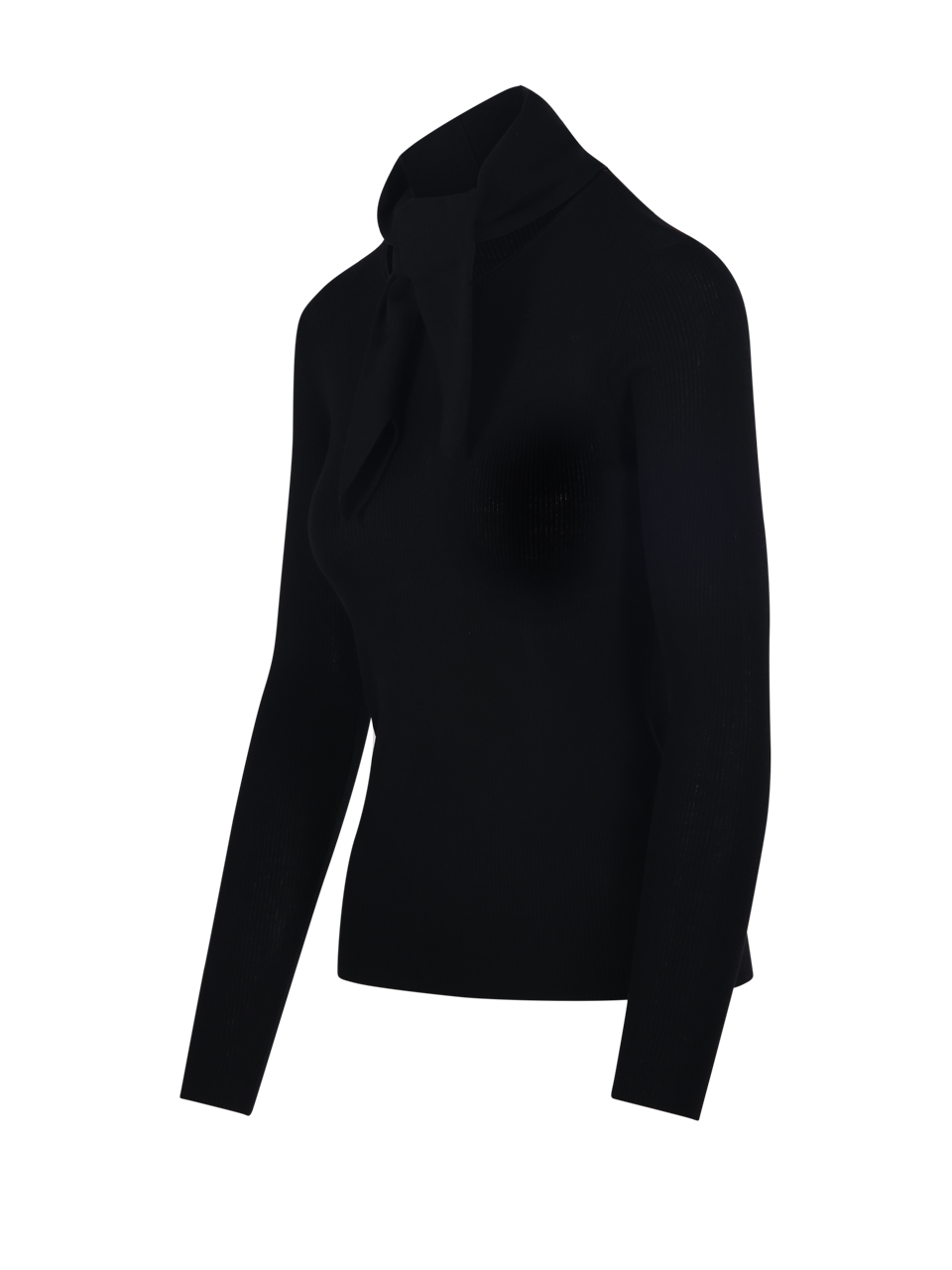 WOMAN PAROSH BLACK WOOL SWEATER