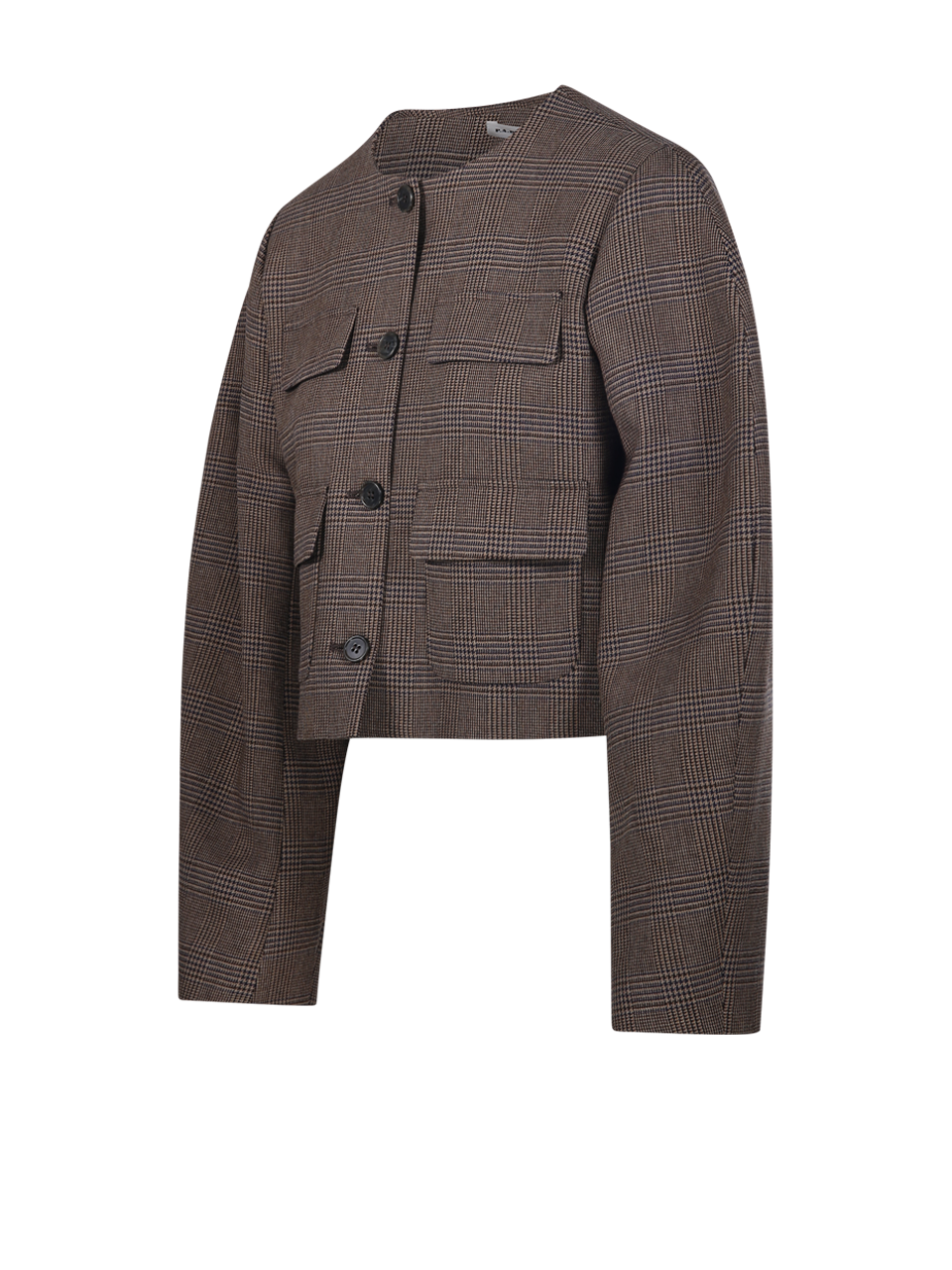 WOMAN PAROSH BROWN VISCOSE JACKET