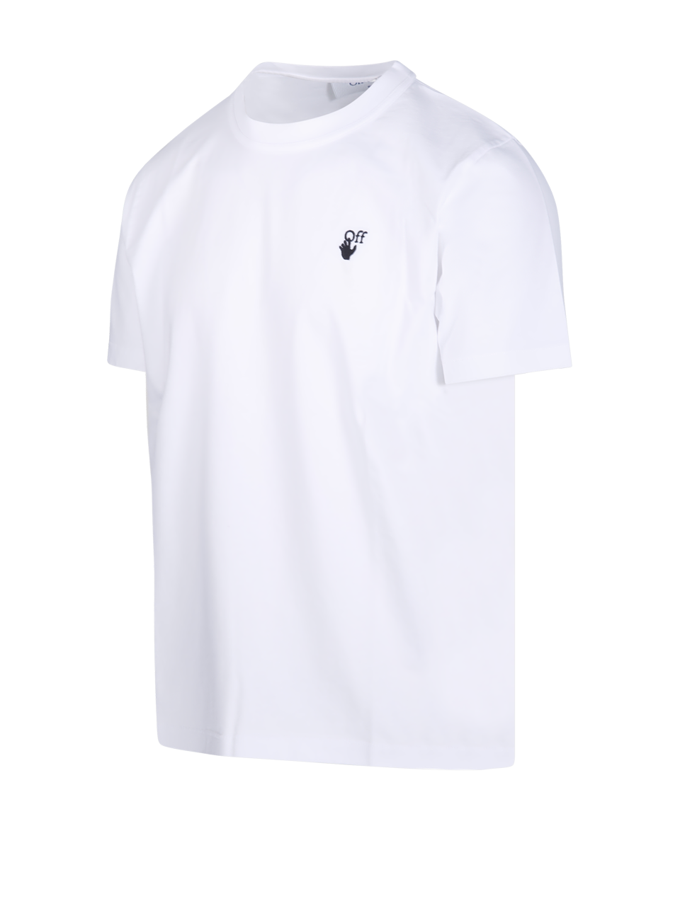 MEN OFF-WHITE WHITE COTTON HAND OFF REGULAR S/S TEE