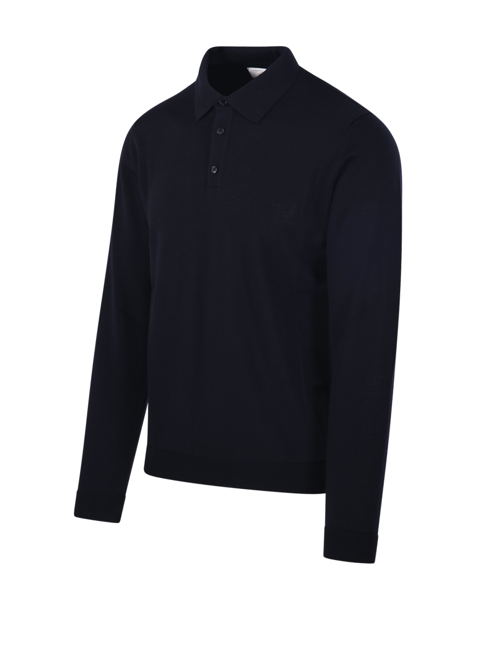 UOMO ROBERTO COLLINA POLO IN LANA MERINO BLU ML