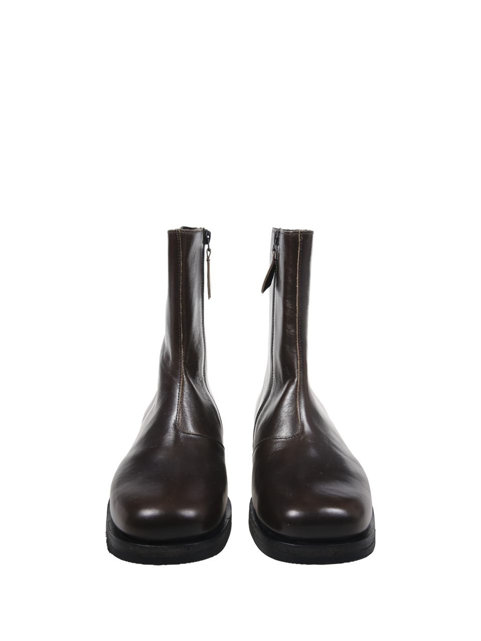MEN OUR LEGACY BROWN LEATHER CAMION BOOT