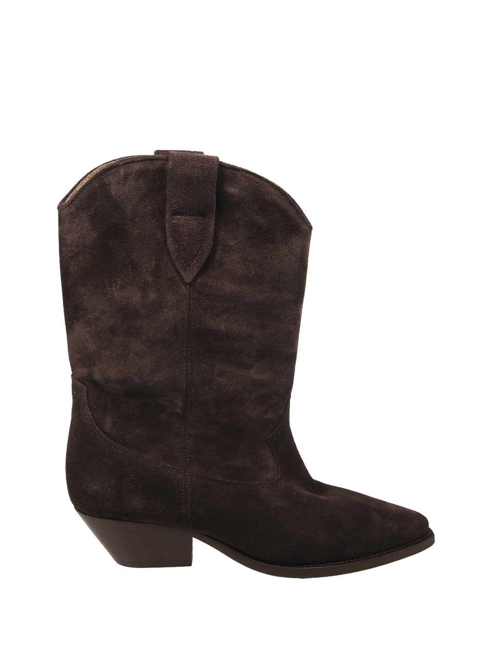 WOMAN ISABEL MARANT DARK BROWN LEATHER DUERTO GZ BOOT