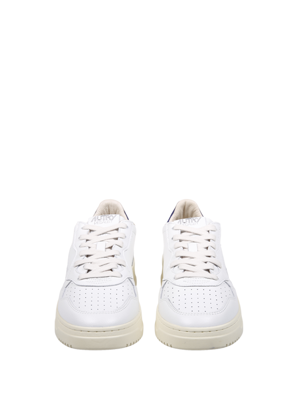 MEN AUTRY WHITE LEATHER MEDALIST LOW SNEAKERS 