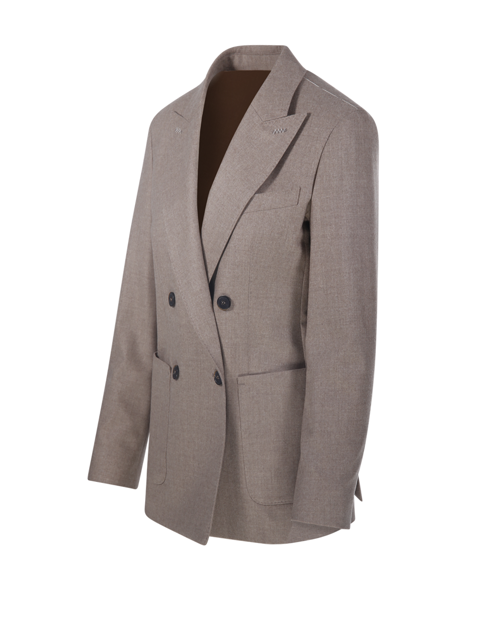 WOMAN MAXMARA NUDE CASHMERE CLORURO DOUBLE BREAST JACKET
