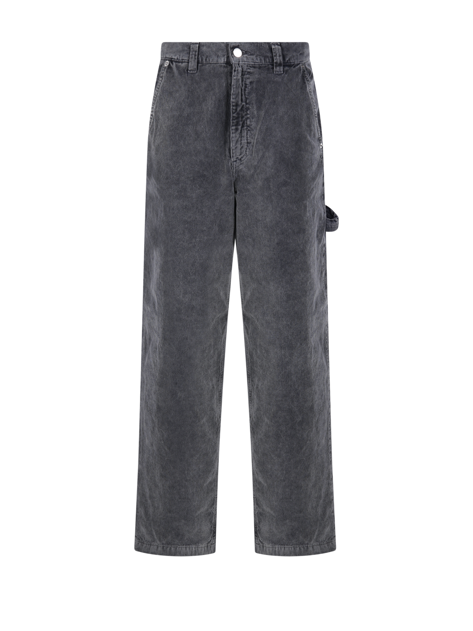 WOMAN HAIKURE GREY COTTON SIBILLA VELVET PIER JEANS