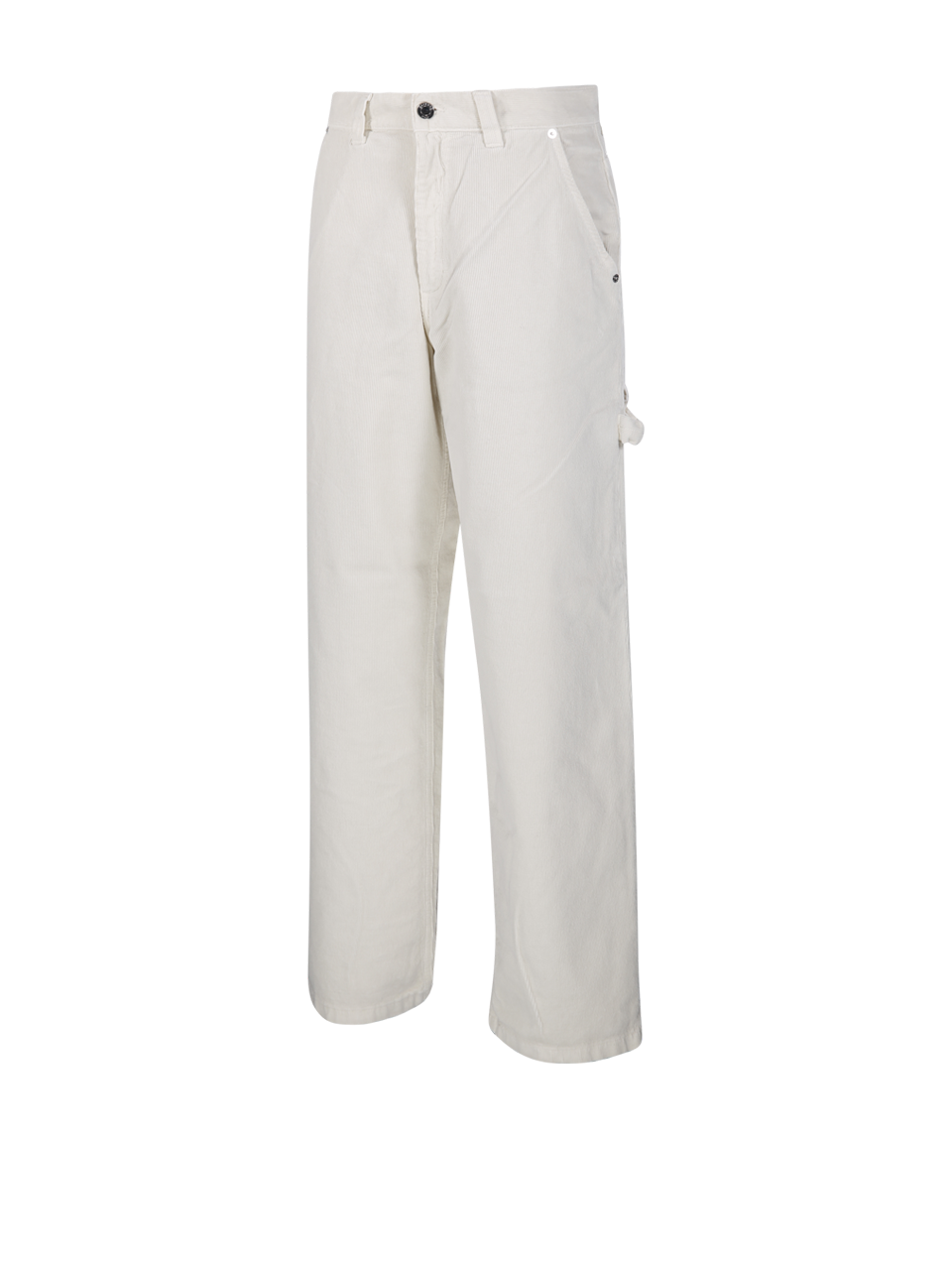 WOMAN HAIKURE WHITE COTTON SIBILLA VELVET PIER JEANS