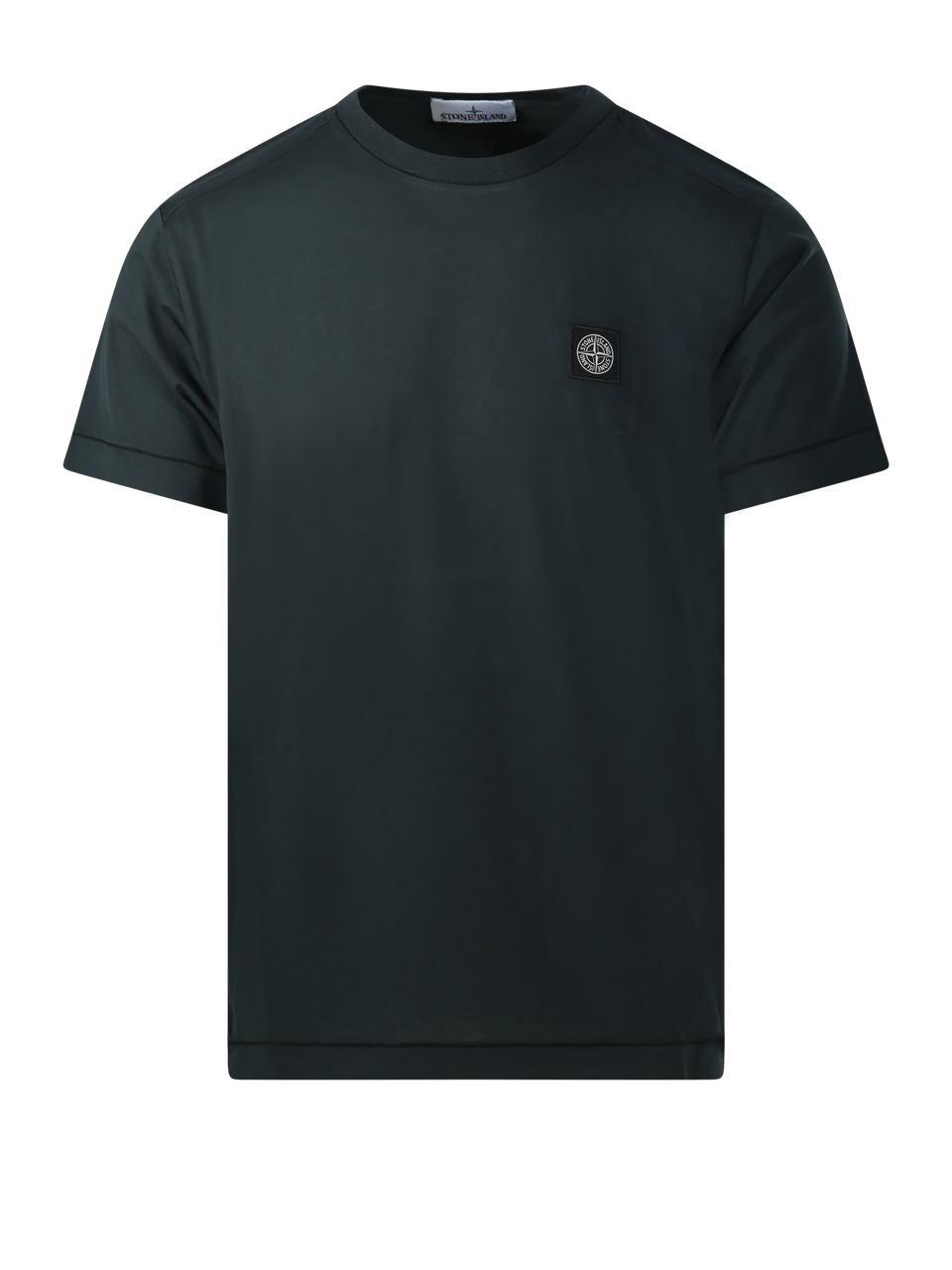 MEN STONE ISALND GREEN COTTON T-SHIRT