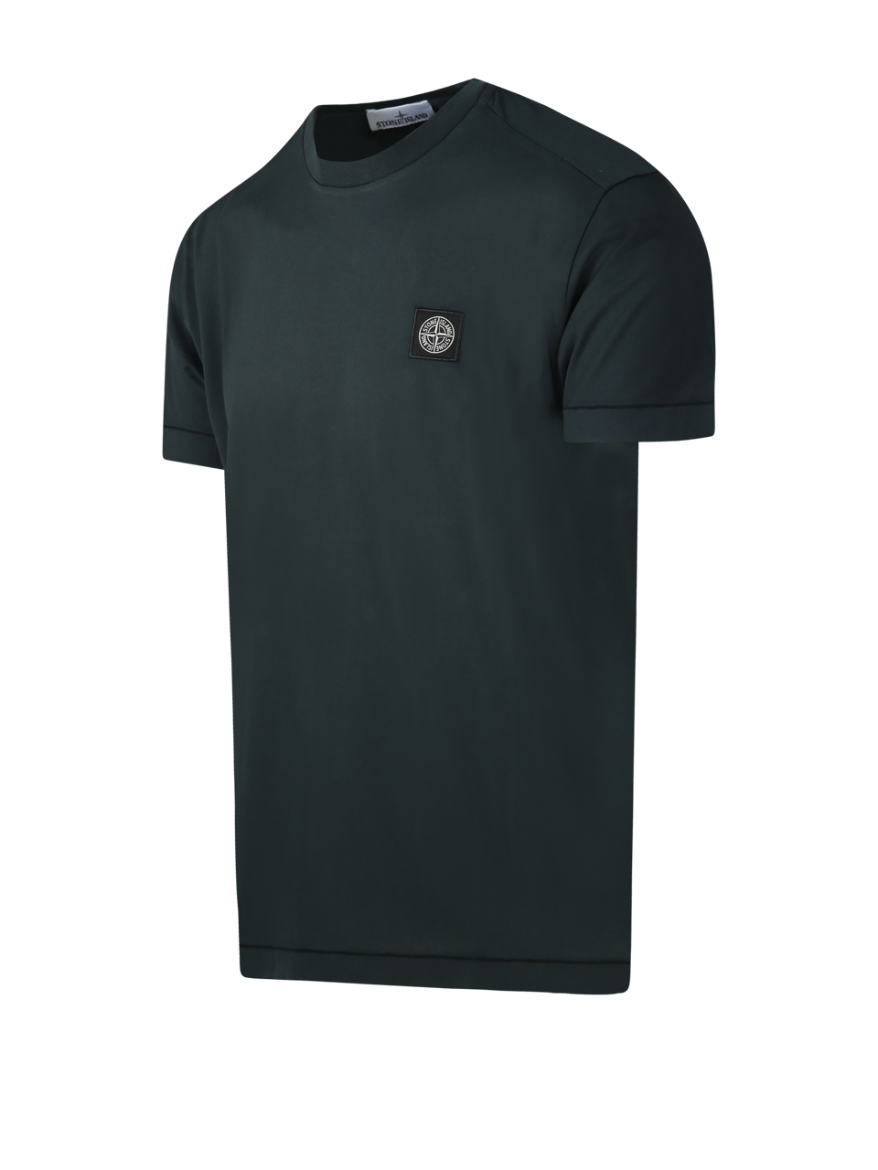MEN STONE ISALND GREEN COTTON T-SHIRT