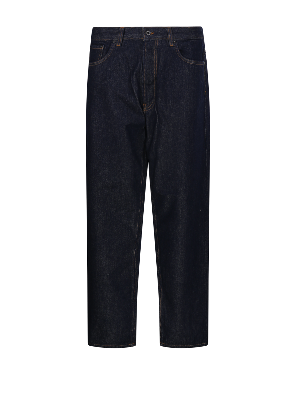 MEN EMPORIO ARMANI BLUE COTTON 5 POCKETS PANT
