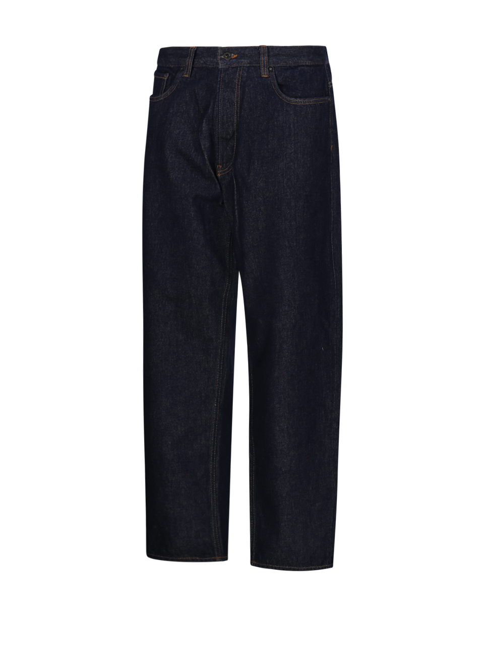 MEN EMPORIO ARMANI BLUE COTTON 5 POCKETS PANT