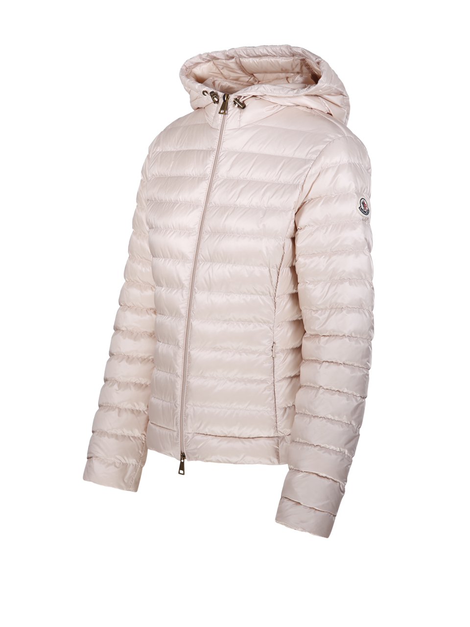 WOMAN MONCLER PINK POLYAMIDE IGELHOOD DOWN JACKET