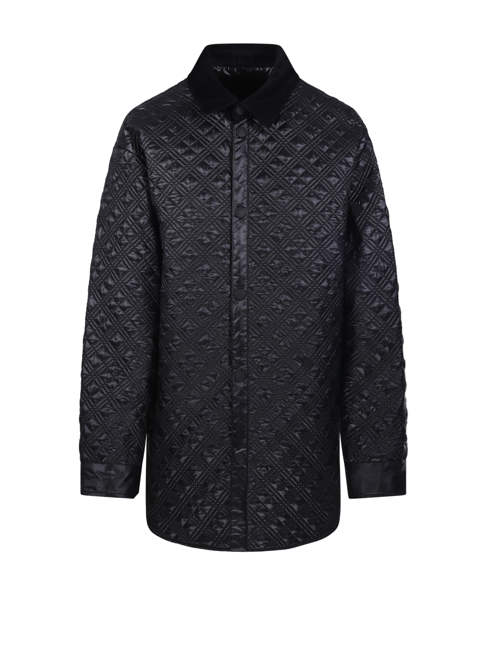 WOMAN MONCLER BLACK COTTON JACKET 