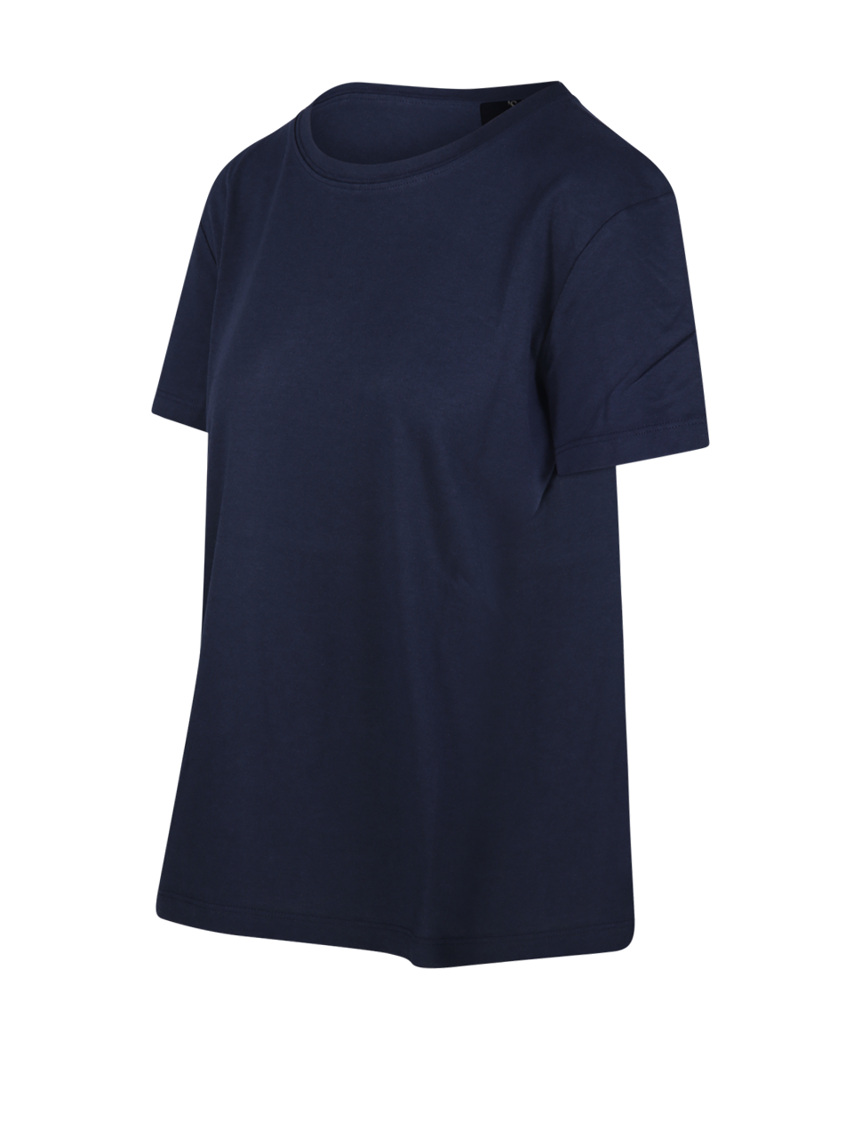 WOMAN MAXMARA S BLUE COTTON SEGALE T-SHIRT