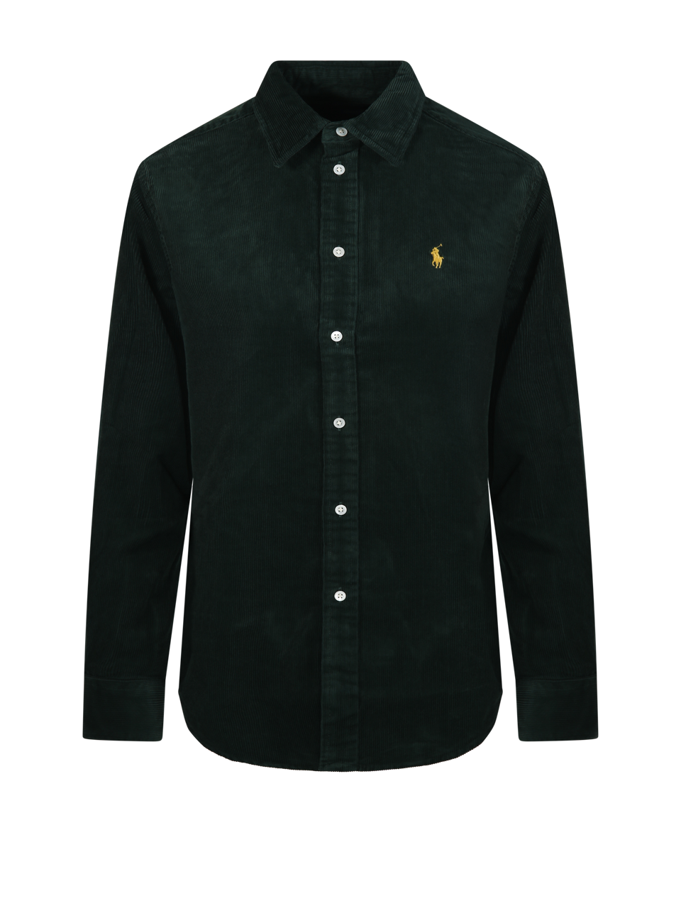 WOMAN RALPH LAUREN GREEN COTTON SPORT SHIRT