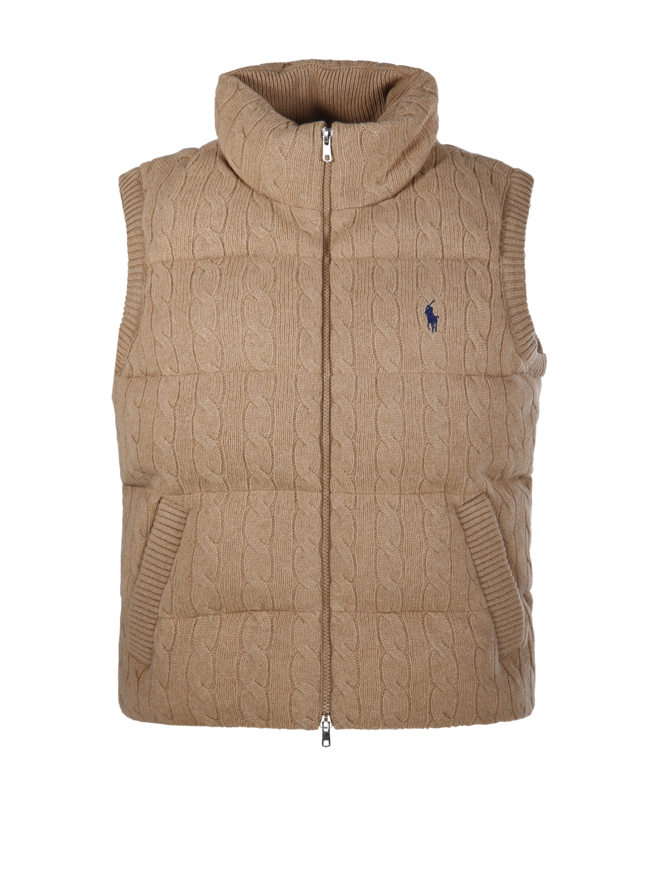 WOMAN RALPH LAUREN BEIGE WOOL VEST