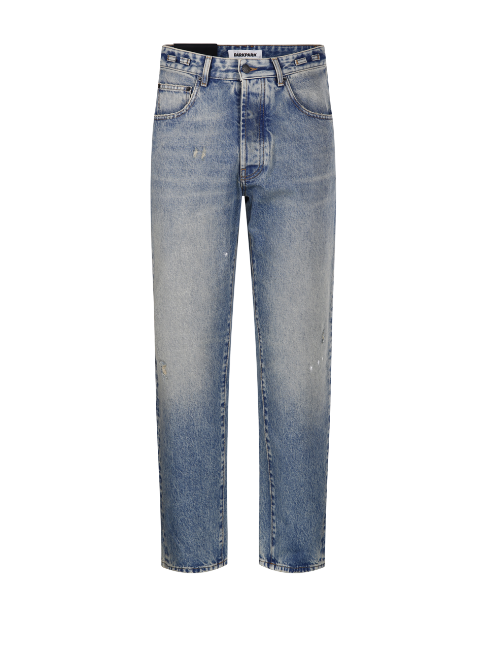 MEN DARKPARK BLUE COTTON MARK RELAX FIT DENIM JEANS
