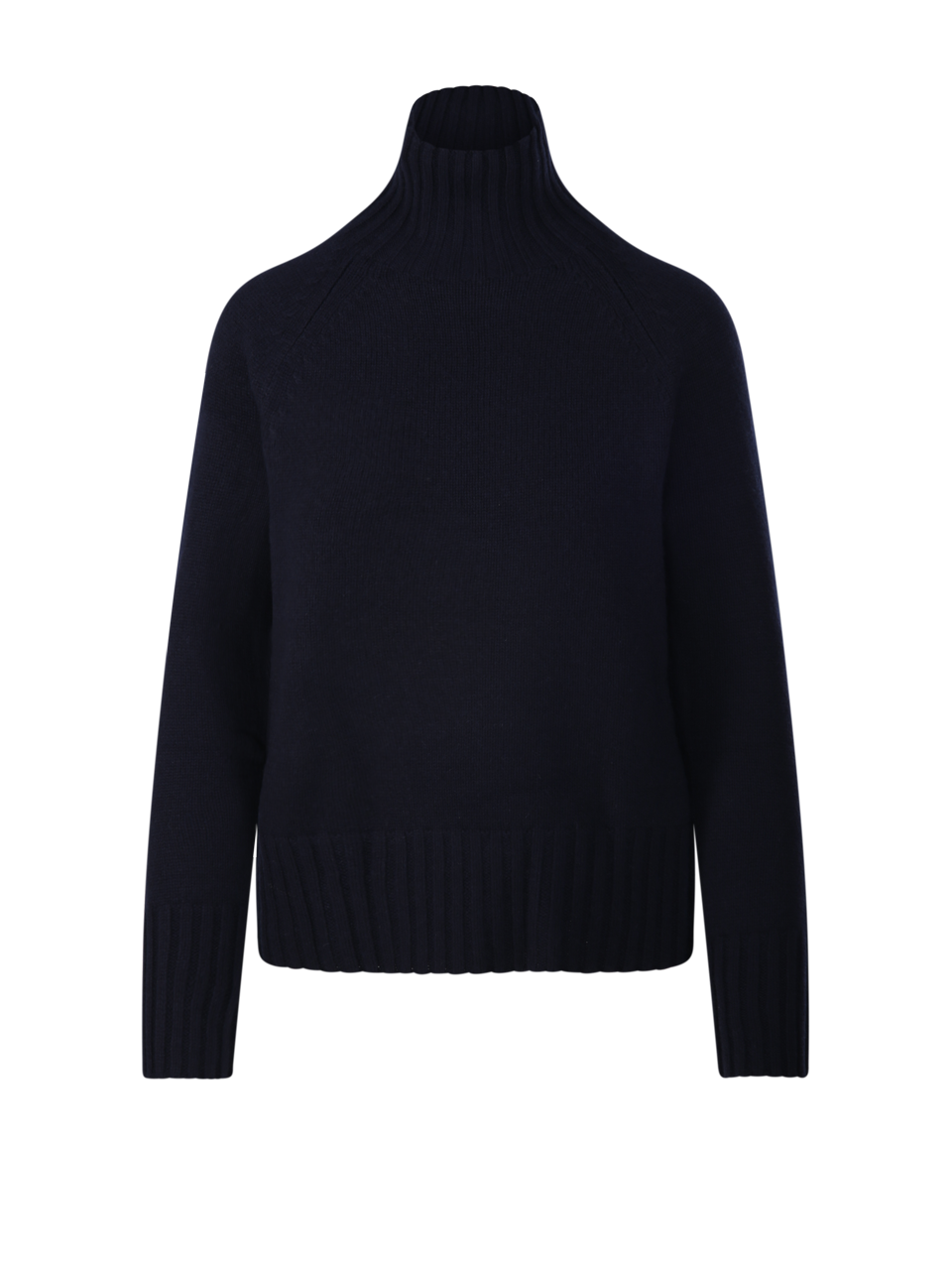 WOMAN MAXMARA S BLUE WOOL MANTOVA TURTLE NECK SWATER