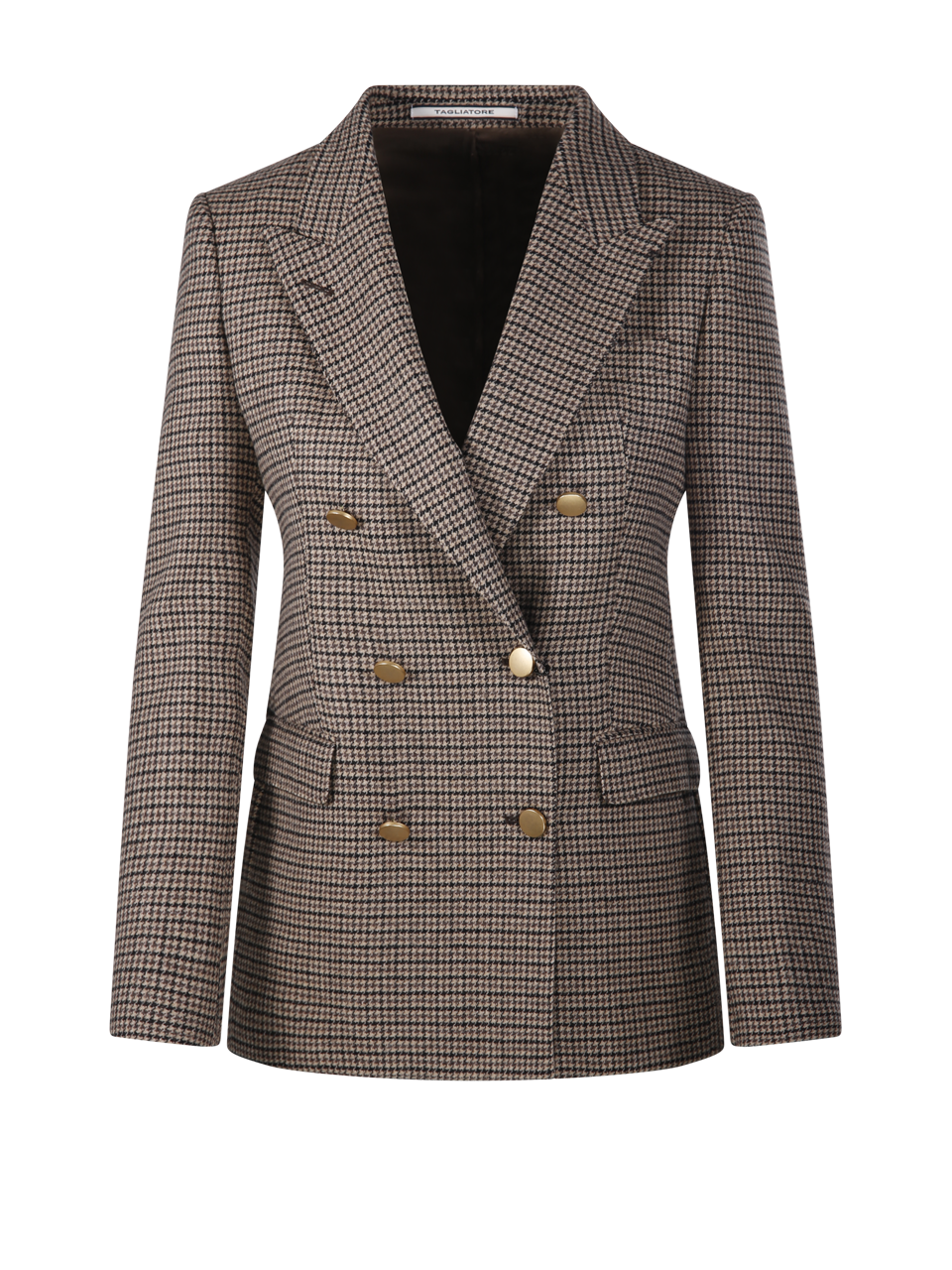 DONNA TAGLIATORE BLAZER PARIGI IN LANA MARRONE