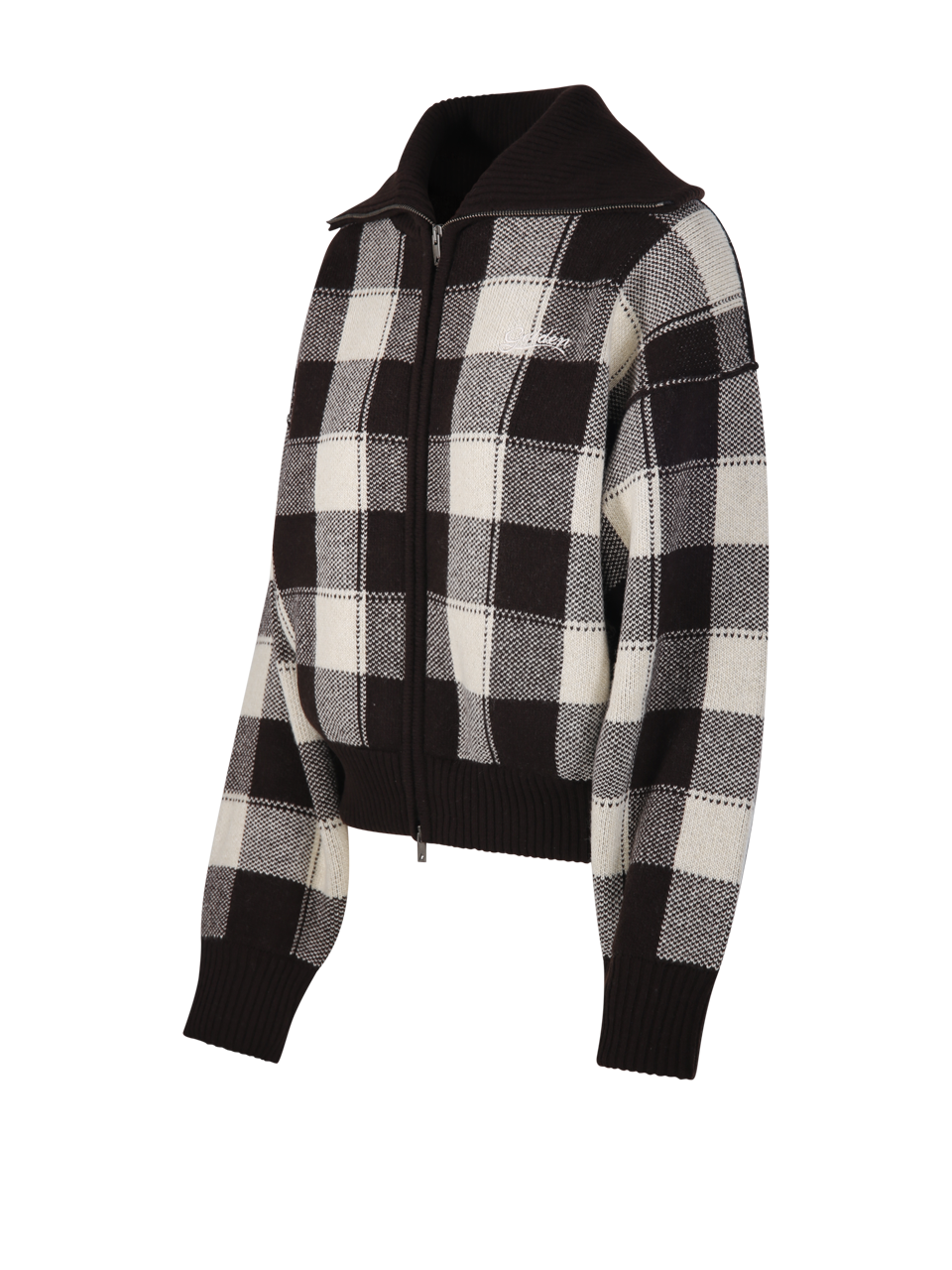 WOMAN GOLDEN GOOSE BROWN WOOL RACHELLE SWEATER 
