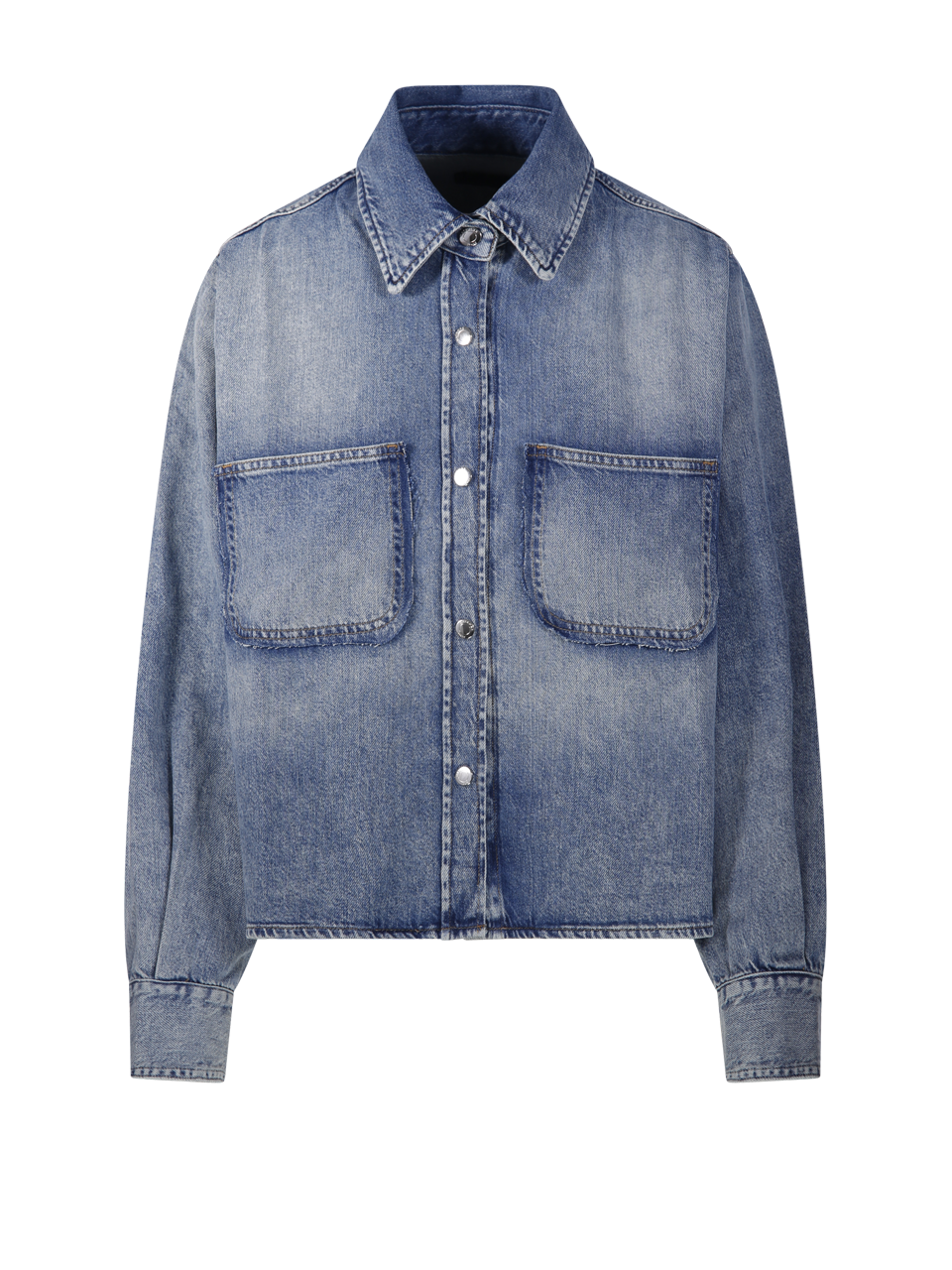 WOMAN HAIKURE BLUE COTTON EMMA SHIRT