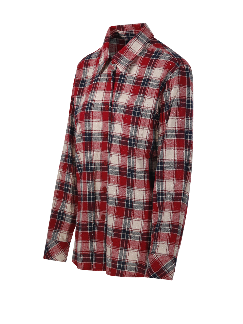 DONNA PAROSH CAMICIA DI COTONE ROSSA