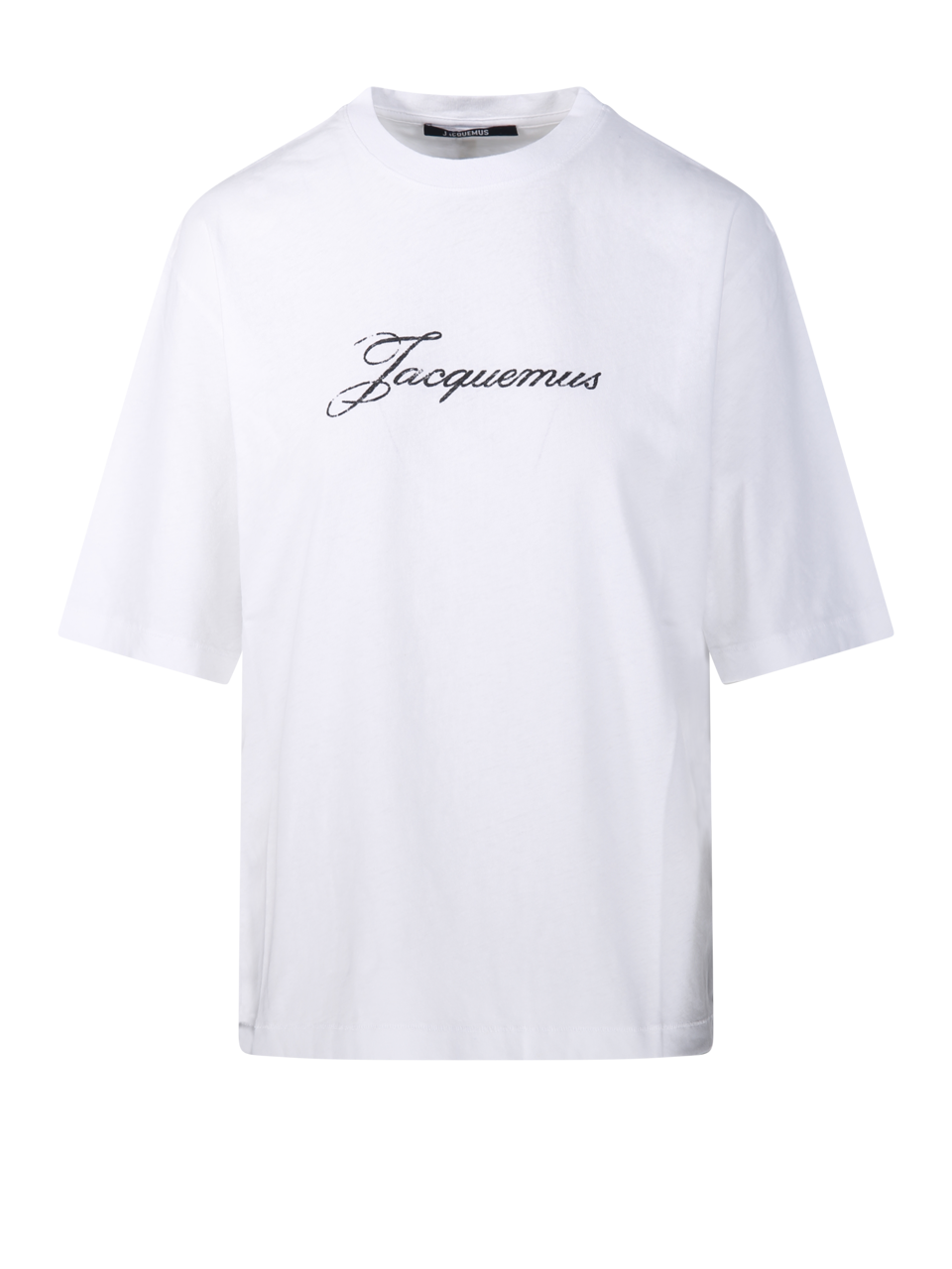 WOMAN JACQUEMUS WHITE ORGANIC COTTON LE TSHIRT JACQUEMUS