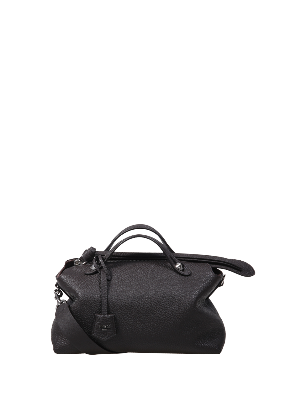 WOMAN FENDI BROWN LEATHER BY THE WAY SOFT MEDIUM BAG