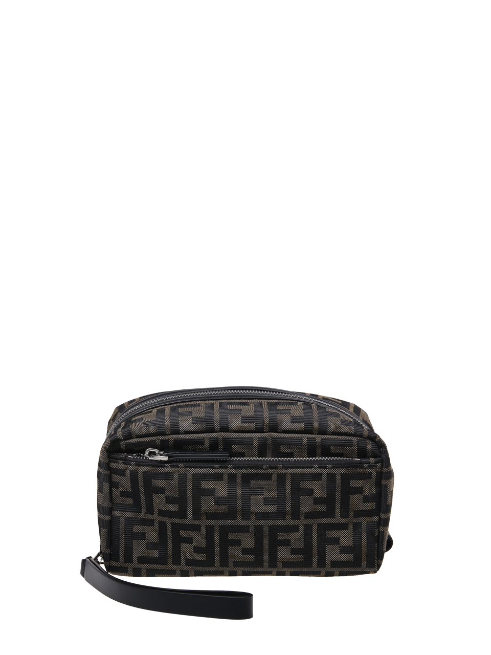 MEN FENDI BROWN POLYESTER SMALL BEAUTY