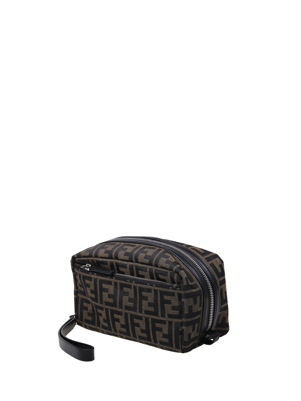 MEN FENDI BROWN POLYESTER SMALL BEAUTY