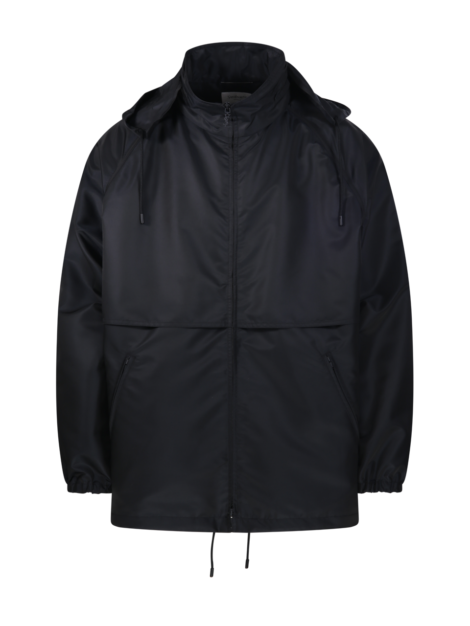 MEN SAINT LAURENT BLACK POLYESTER GARDE ROBE JACKET