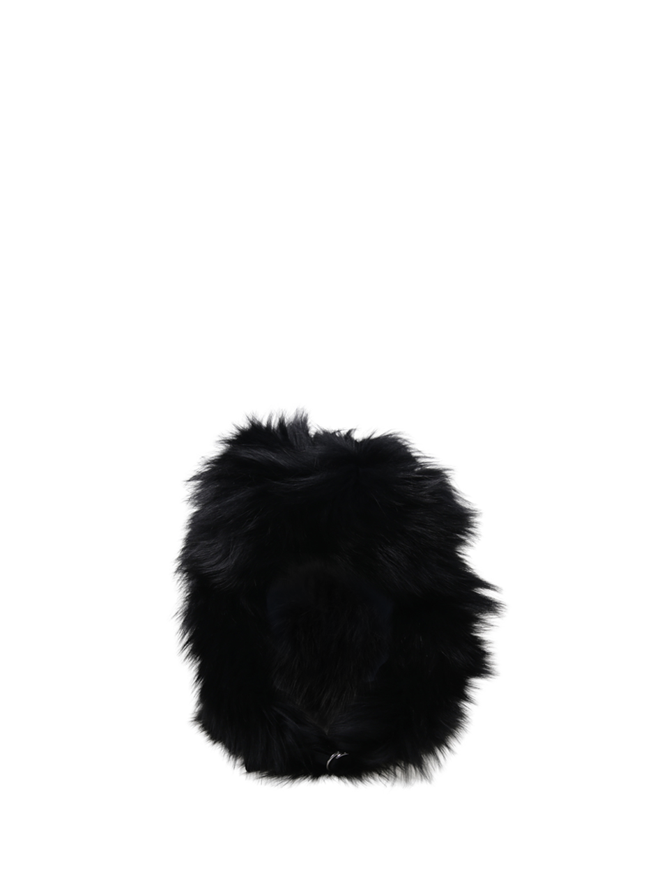 WOMAN YVES SALOMON BLACK POLYESTER CHAPKA HAT