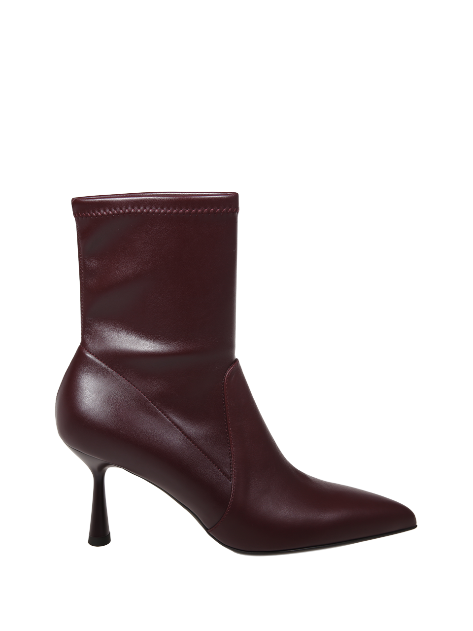 WOMAN SERGIO LEVANTESI RED LEATHER ANCKLE BOOT