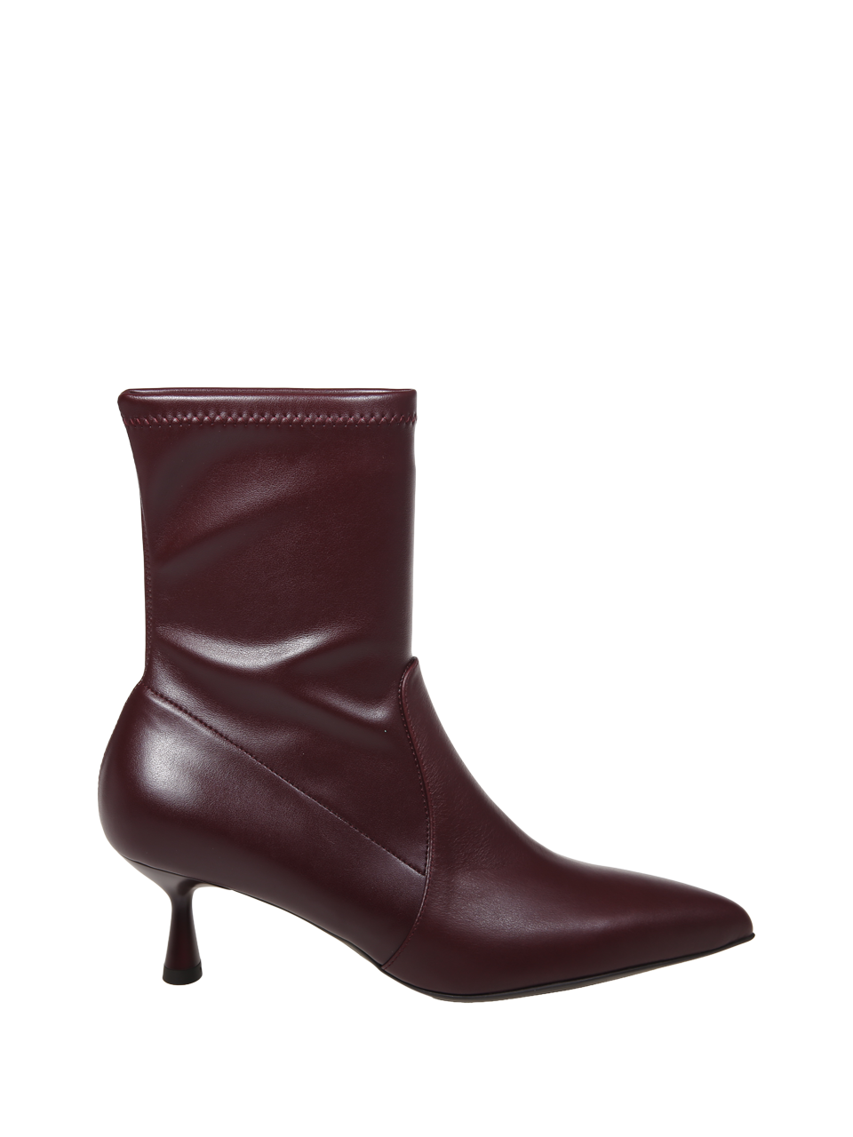 WOMAN SERGIO LEVANTESI RED LEATHER ANCKLE BOOT
