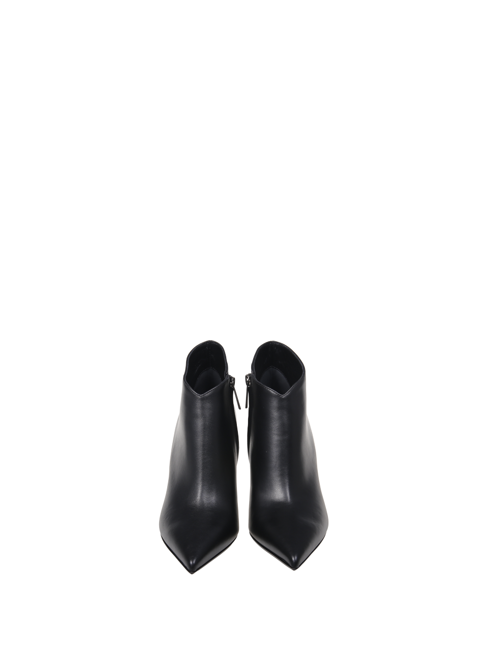 WOMAN SERGIO LEVANTESI BLACK LEATHER ANCKLE BOOT