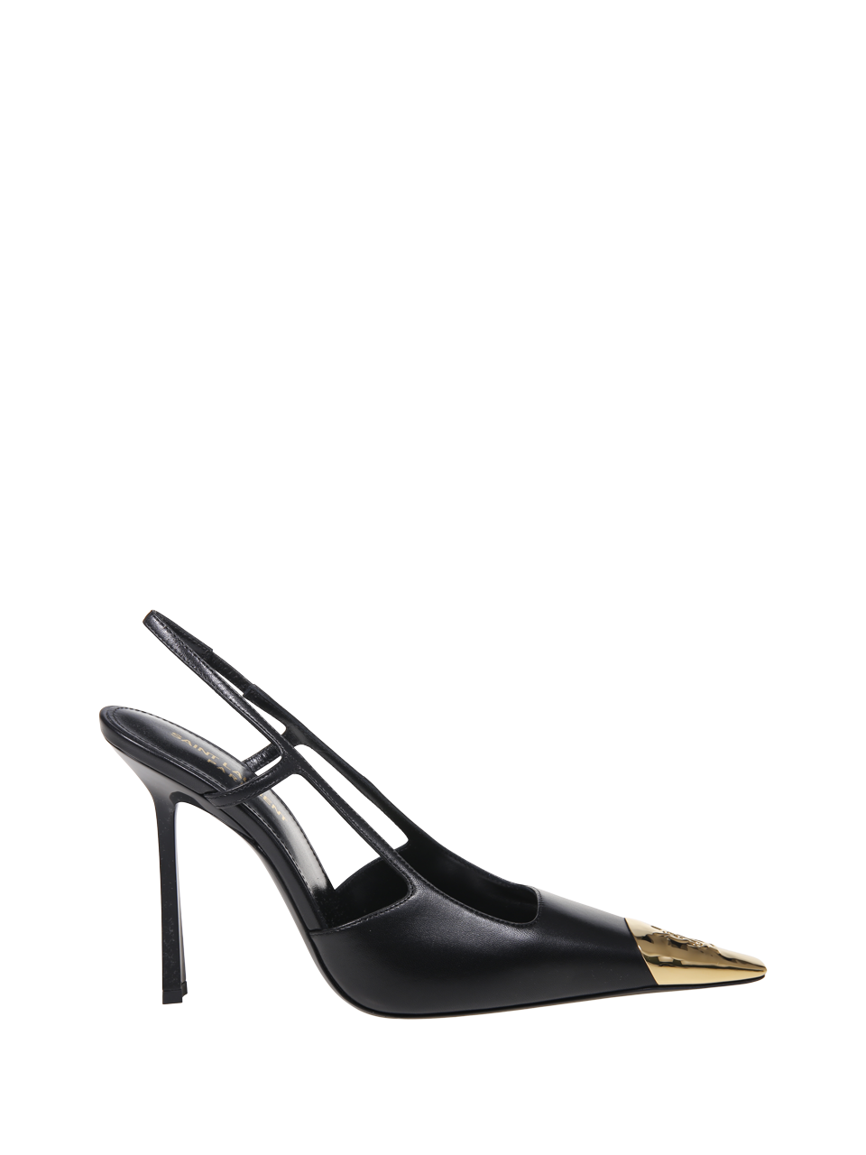 WOMAN SAINT LAURENT BLACK LEATHER JEANNE PUMP