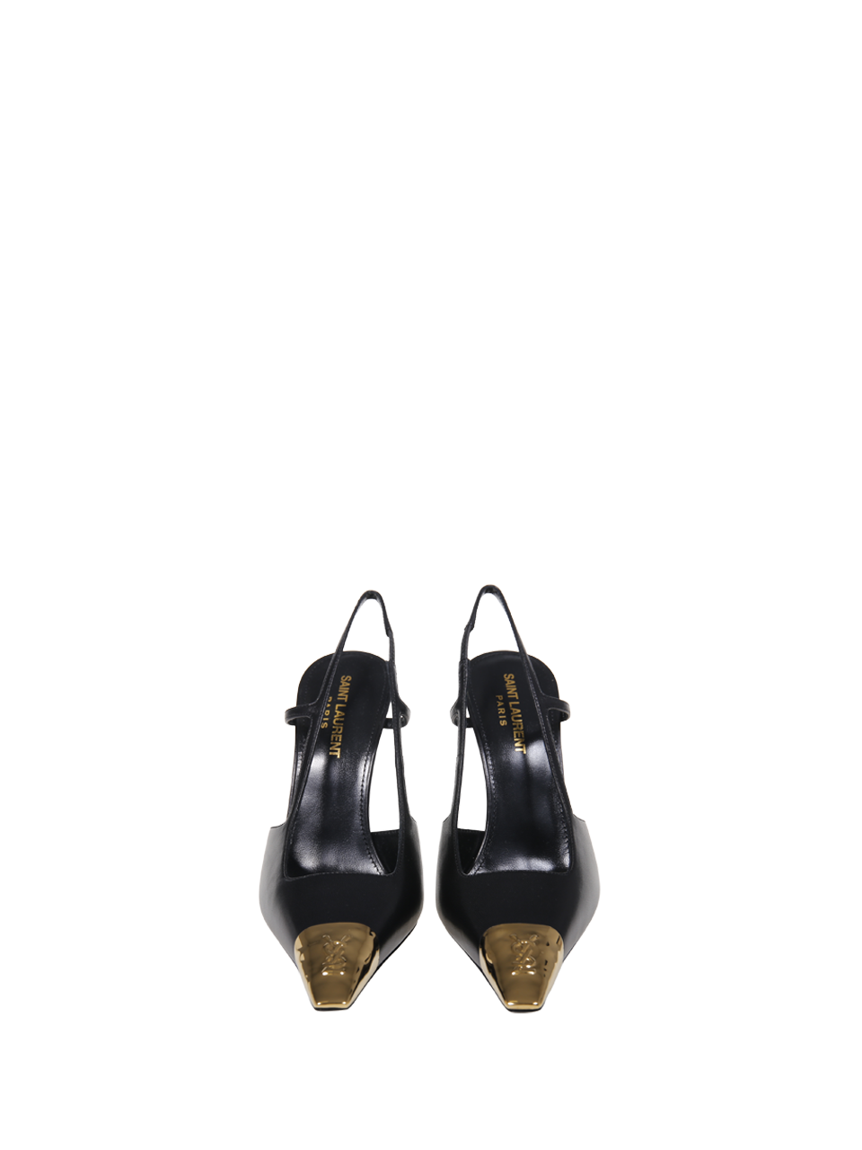 WOMAN SAINT LAURENT BLACK LEATHER JEANNE PUMP